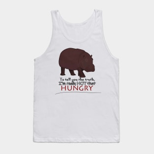 Hippopotamus Tank Top